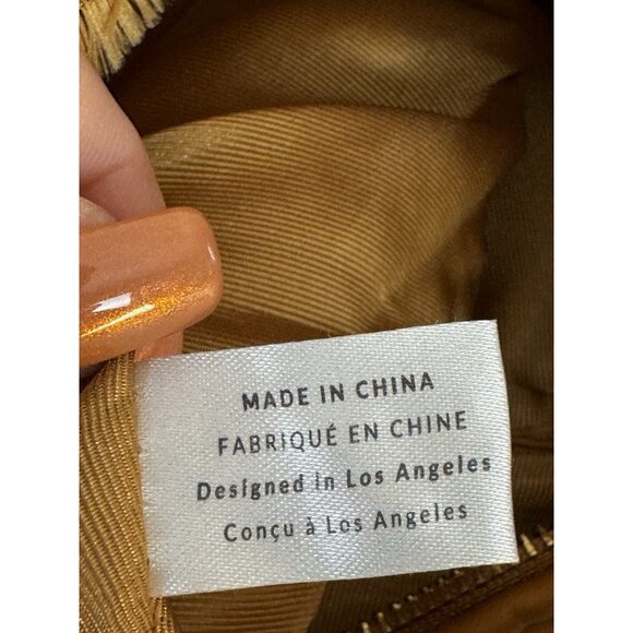 Anthropologie Boho Melie Bianco Weave Vegan Shoulder Bag Purse Hobo Bag NWT FLAW - Picture 11 of 16